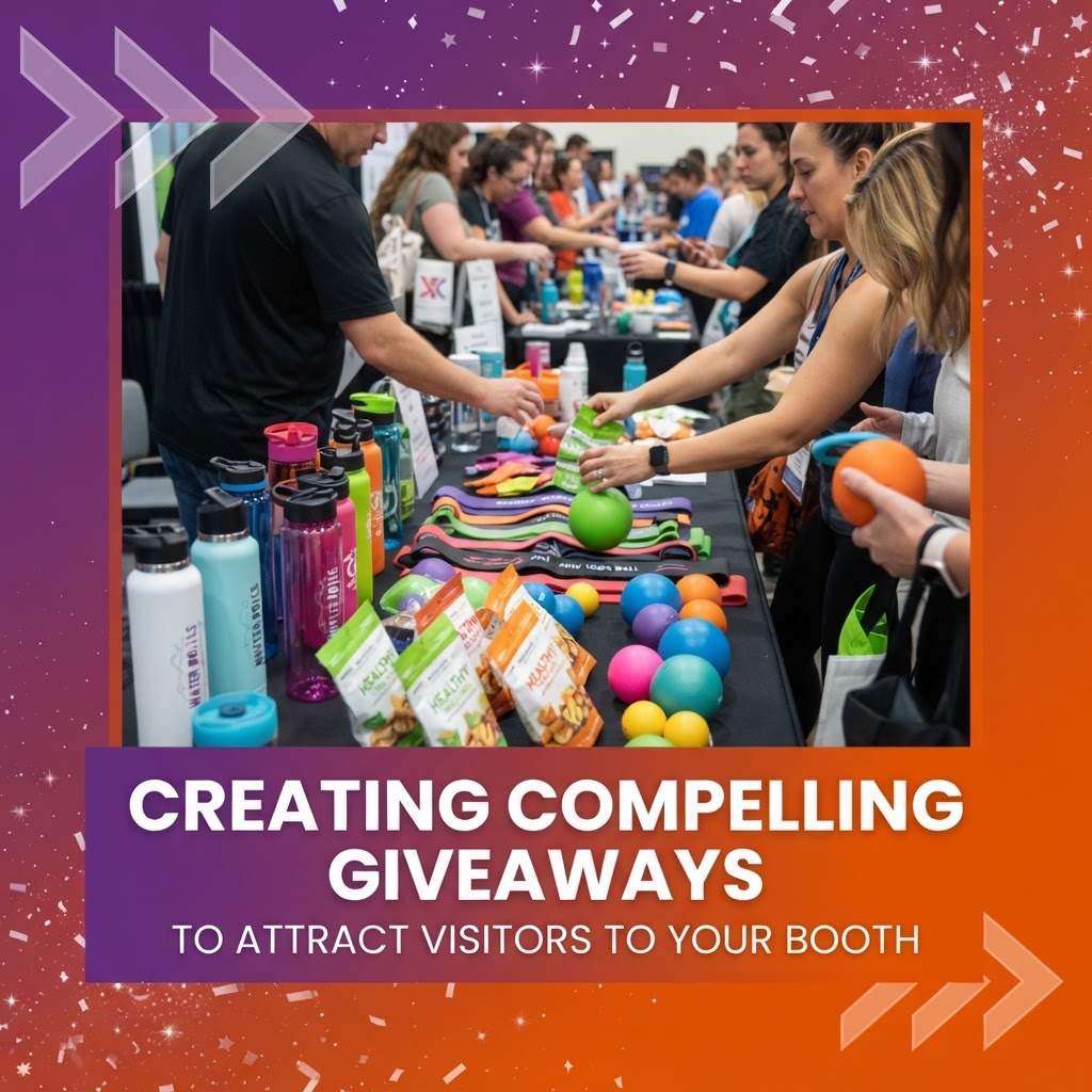 Creating Compelling Giveaways to Attract Visitors to Your Booth