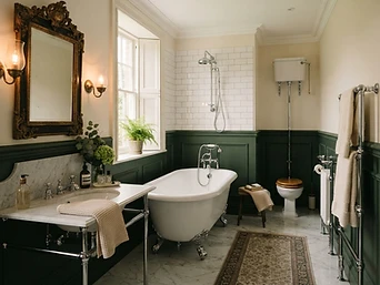 Timeless Character bathroom inspiration from Ardent Tiles & Bathrooms