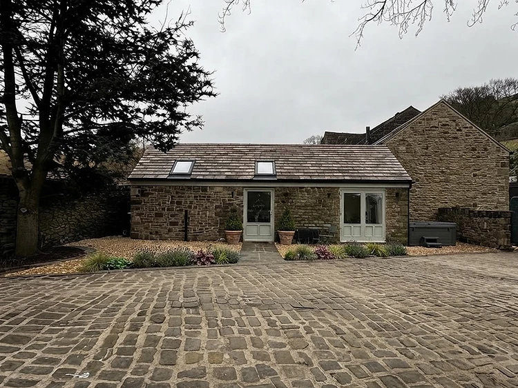 Courtyard Stone Barn