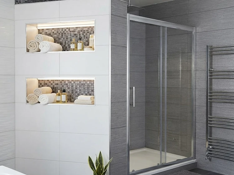 Illuminated-Niche Bathroom