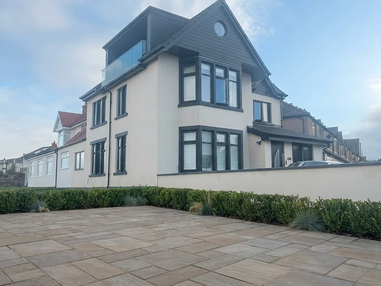 Rendered Family Home