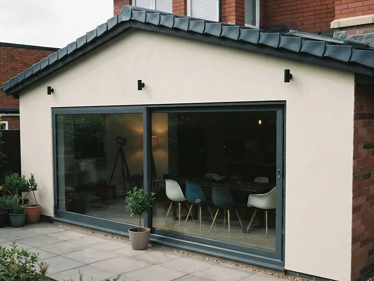 Render & Glass Rear Extension