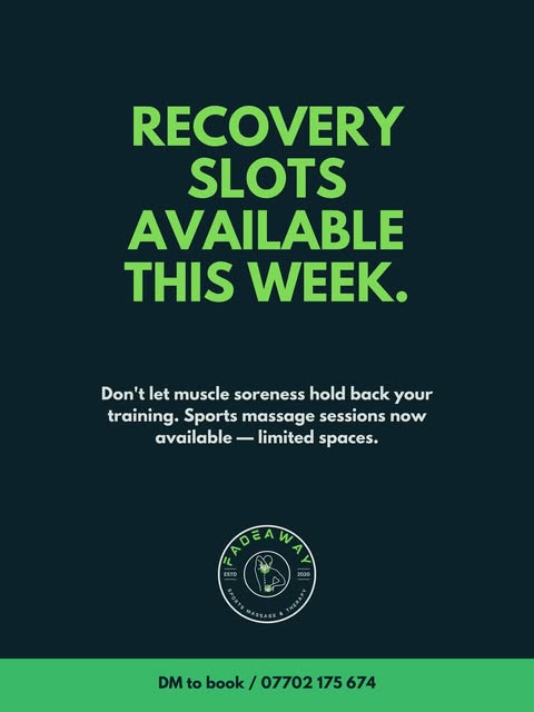 Fadeaway Massage Gloucester Instagram post 4