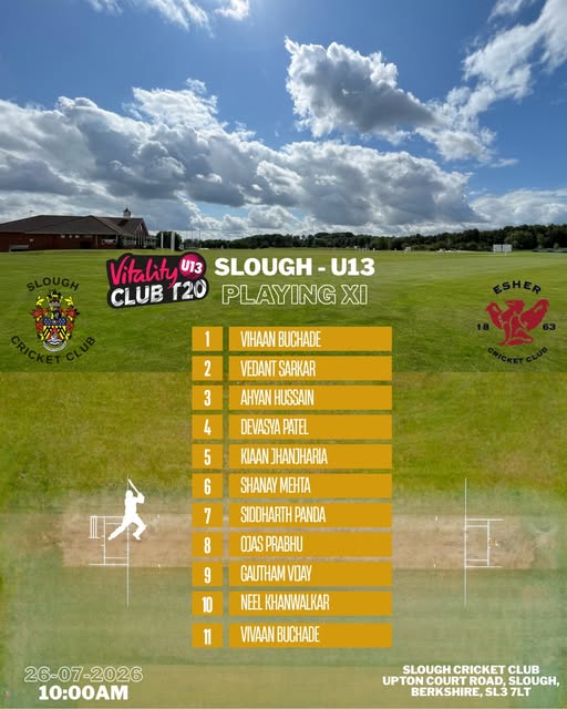 Slough Cricket Club Instagram post 2