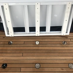 M/Y Baca — Full Exterior Refit in Fort Lauderdale, FL by Teak Techs — photo 11