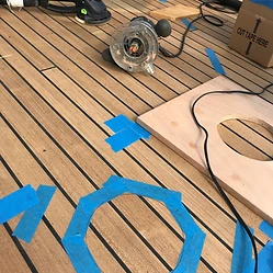M/Y Baca — Full Exterior Refit in Fort Lauderdale, FL by Teak Techs — photo 10