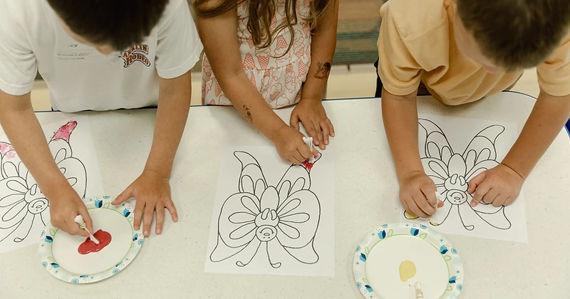Children learning together at Brentwood Young Children's School