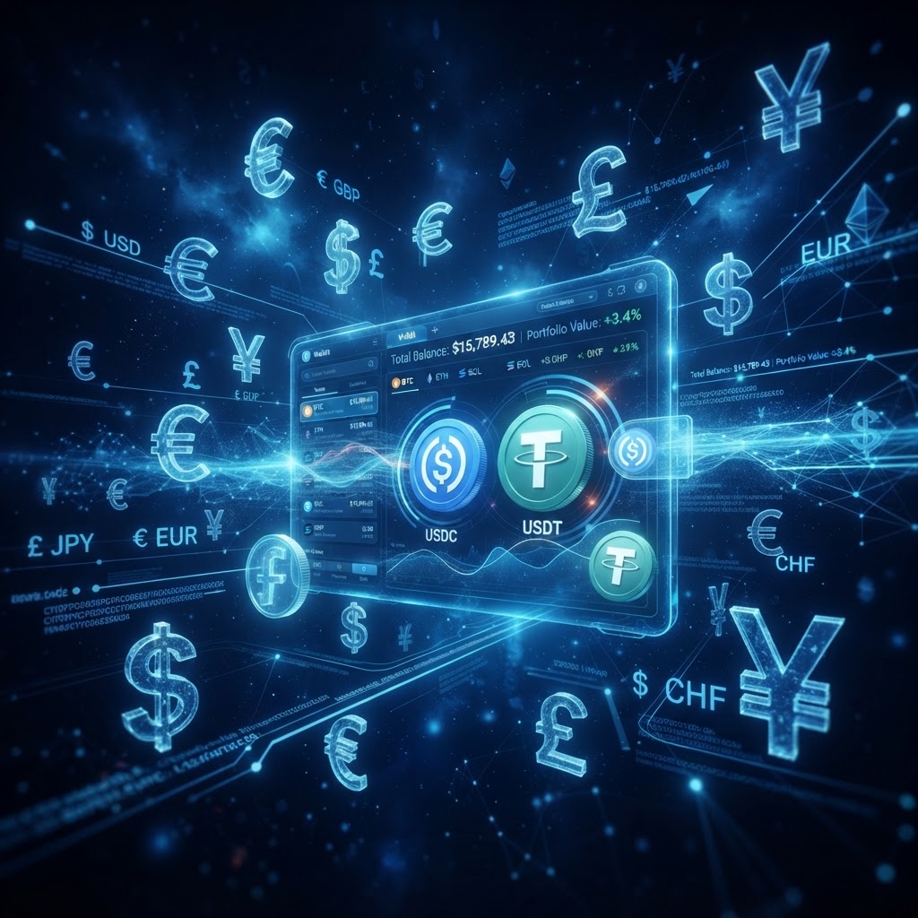 Multi-Currency Wallets Explained: Hold USD, EUR, GBP, CHF, JPY and Stablecoins in One Account