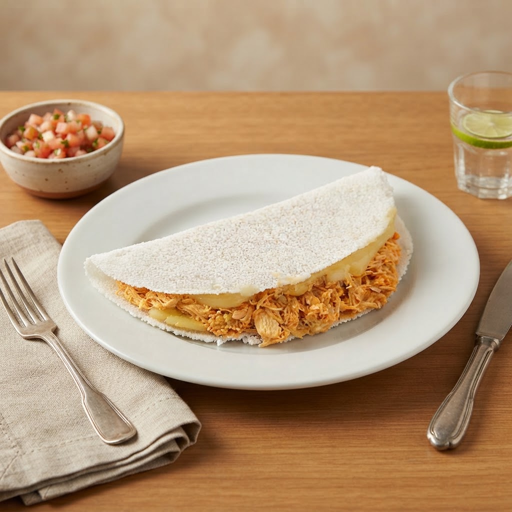 tapioca de frango 