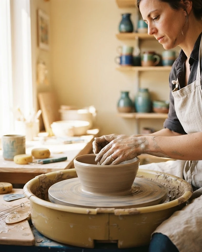 Artisan at work