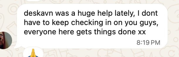Message from Client