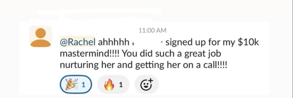 Message from Client