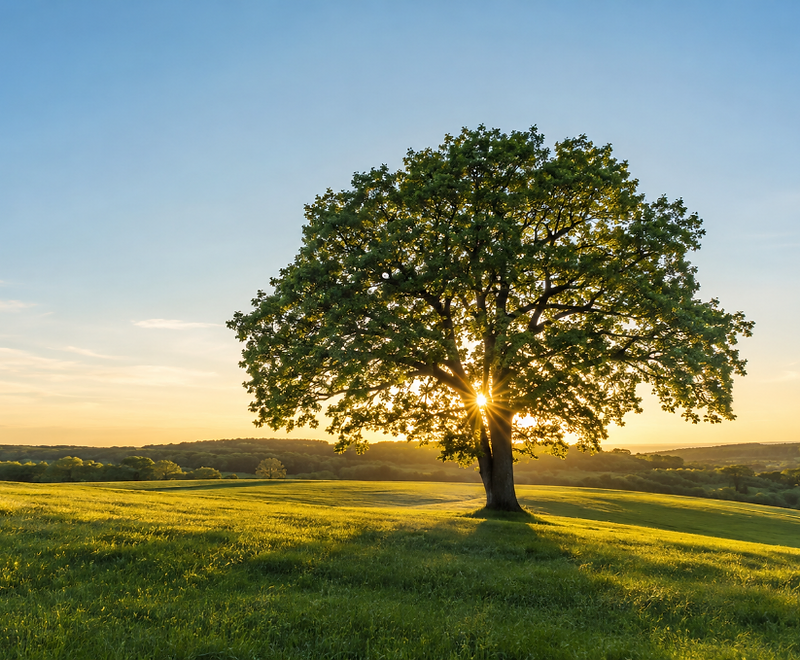 A welcoming Indiana community at golden hour