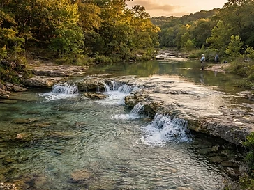 Blue River Public Fishing and Hunting Area in Tishomingo, Oklahoma