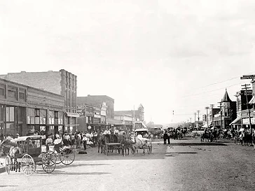Adamson Ghost Town in Hartshorne, Oklahoma
