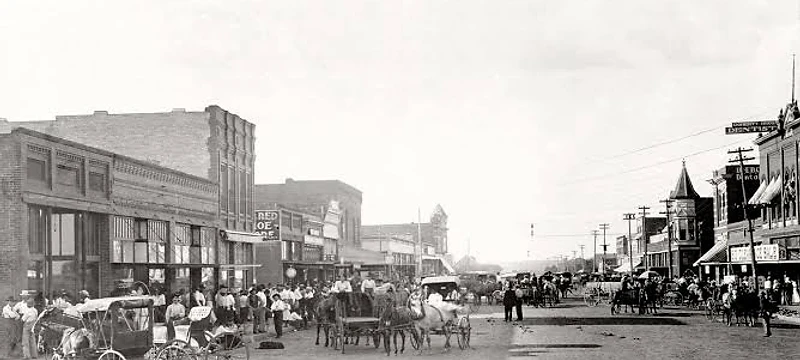 Adamson Ghost Town in Hartshorne, Oklahoma