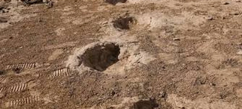 Black Mesa Dinosaur Trackway in Kenton, Oklahoma