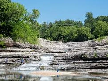 Grand Lake State Park — expansive lake with marina and tree-lined shores