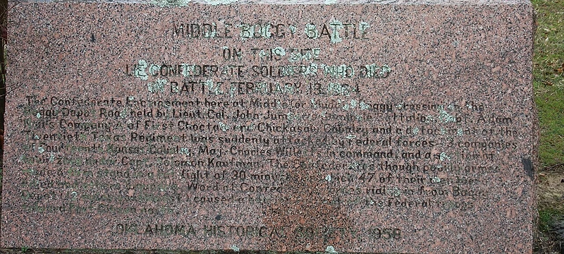 historic Middle Boggy Battlefield