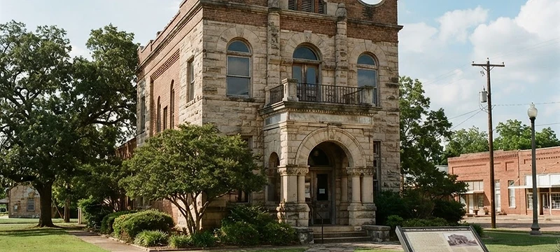 Bank of the Chickasaw Nation Building in Tishomingo, Oklahoma