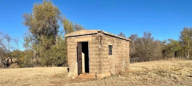 Texola Ghost Town in Texola, Oklahoma