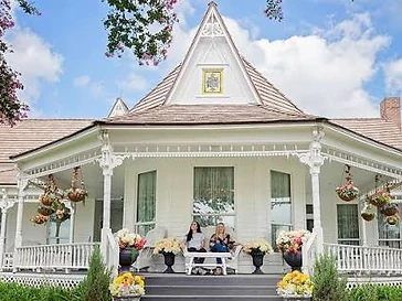 Chickasaw White House in Emet, Oklahoma