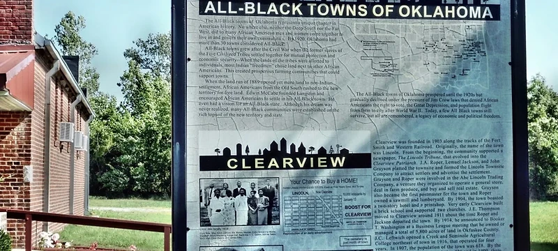 Clearview Historic Town in Clearview, Oklahoma