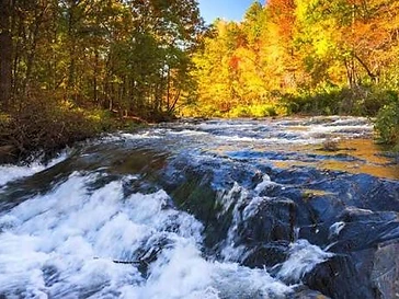 Glover River in Battiest, Oklahoma