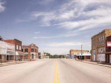 Fairfax Historic District in Fairfax, Oklahoma