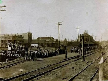 Haileyville Mining History District in Haileyville, Oklahoma
