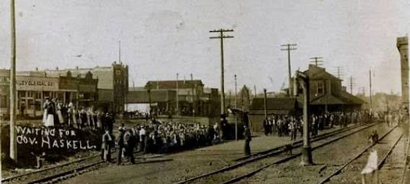 Haileyville Mining History District in Haileyville, Oklahoma