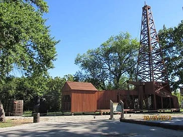 Nellie Johnstone No. 1 Oil Well Site in Bartlesville, Oklahoma