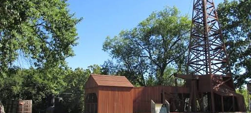 Nellie Johnstone No. 1 Oil Well Site in Bartlesville, Oklahoma