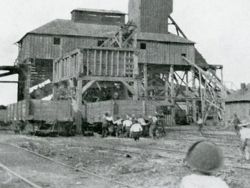 Krebs Mining Memorial in Krebs, Oklahoma