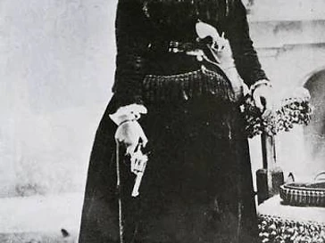 historic site at Belle Starr Grave