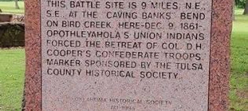 historic Chusto-Talasah Battlefield Area