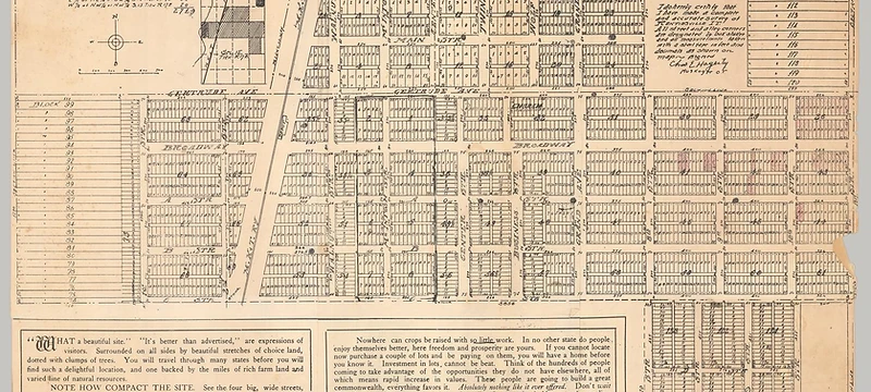 Rentiesville Historic District in Rentiesville, Oklahoma