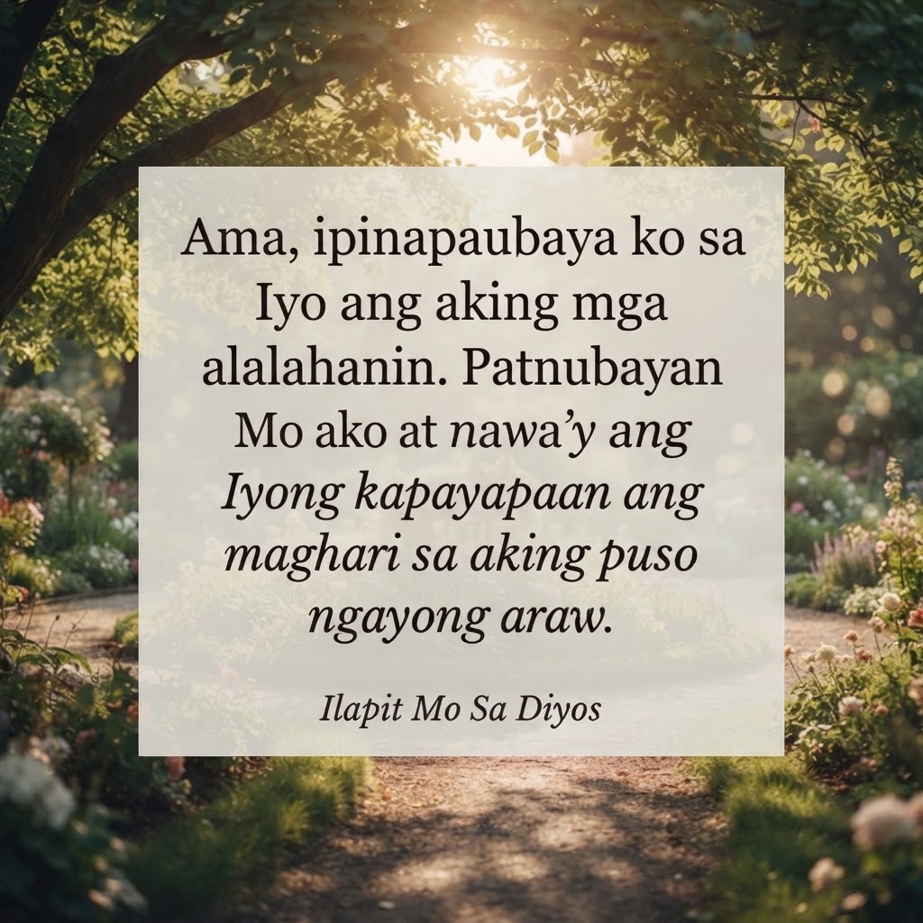 Panalangin sa Araw ng Setyembre 12, 2026