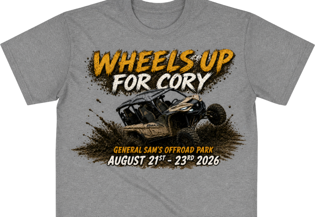 Wheels Up For Cory Tee