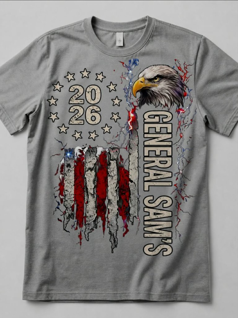 Eagle & Flag 2026 Tee