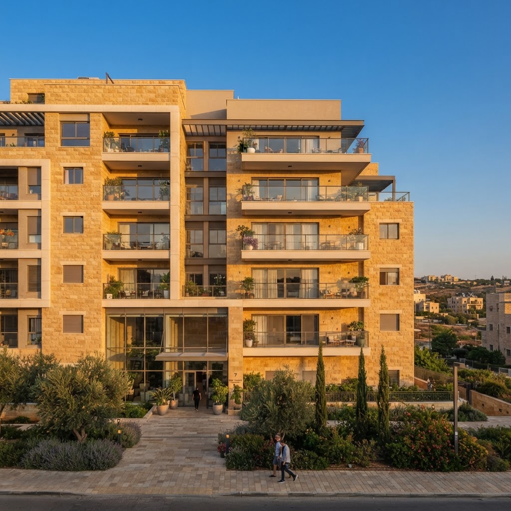 Yerushalayim stone buildings