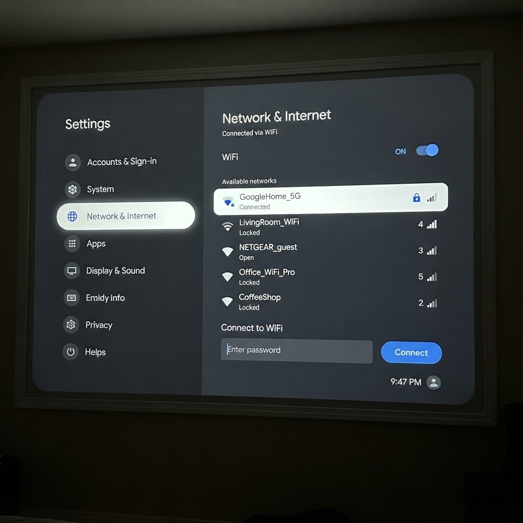 Connect to WiFi