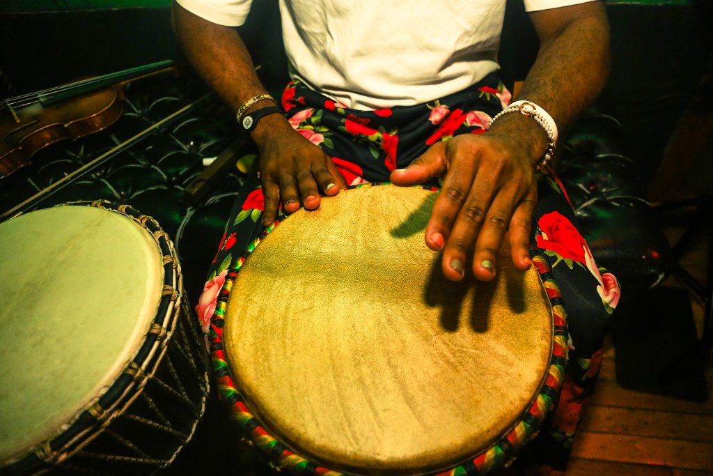 Drummer in Action
