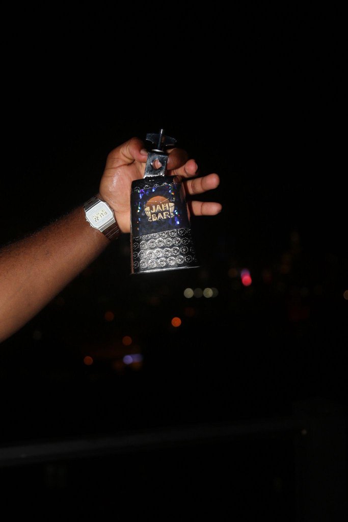 Nighttime Celebration Moment