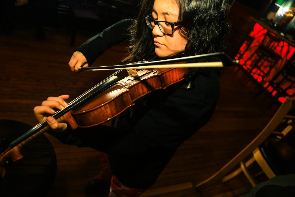 Violin Performance Scene w challenges inlife