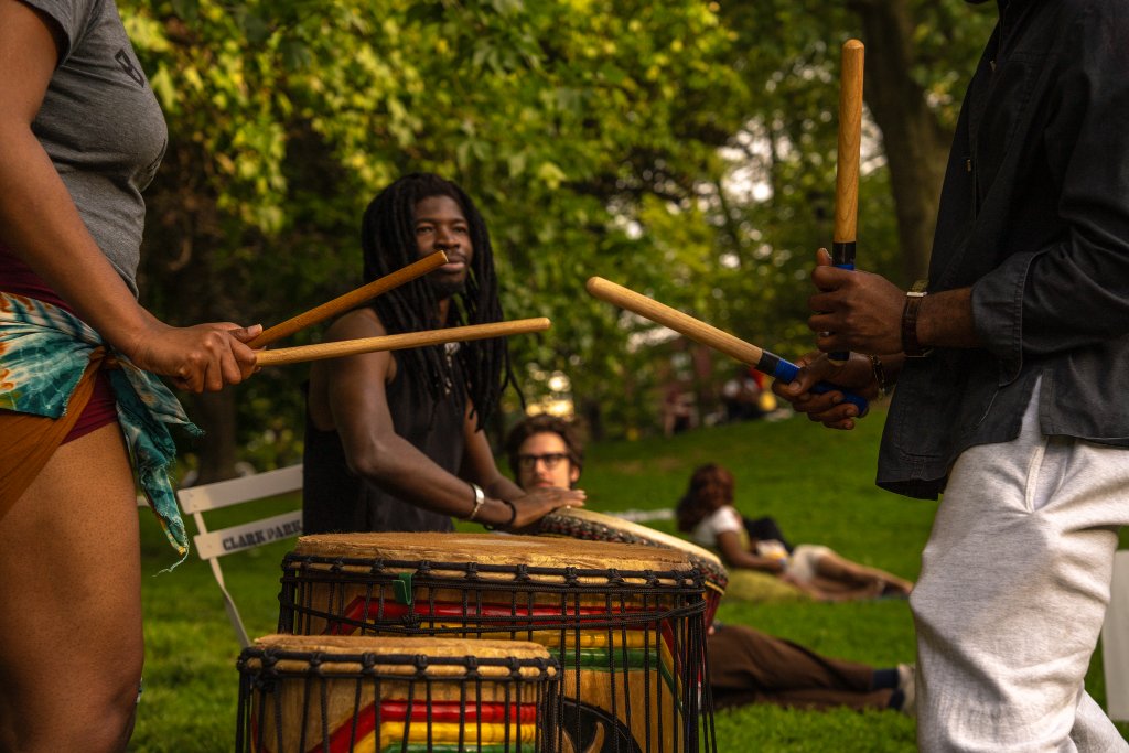 Drumming in the Park
