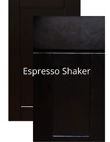 Espresso Shaker cabinet line
