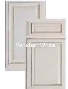 Venetian White cabinet line