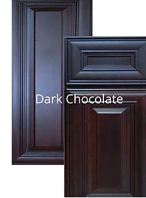 Dark Chocolate cabinet line
