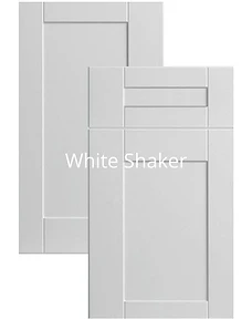 White Shaker cabinet line